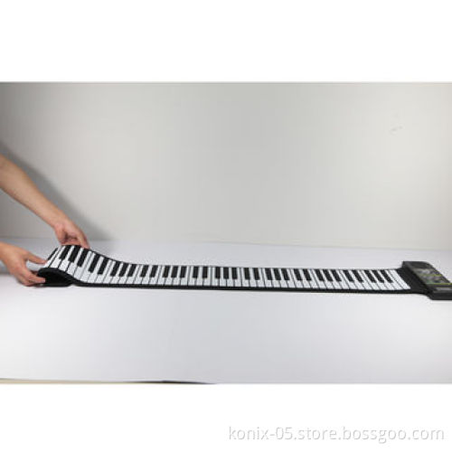 Factory wholesale roll up piano with electric keyboard